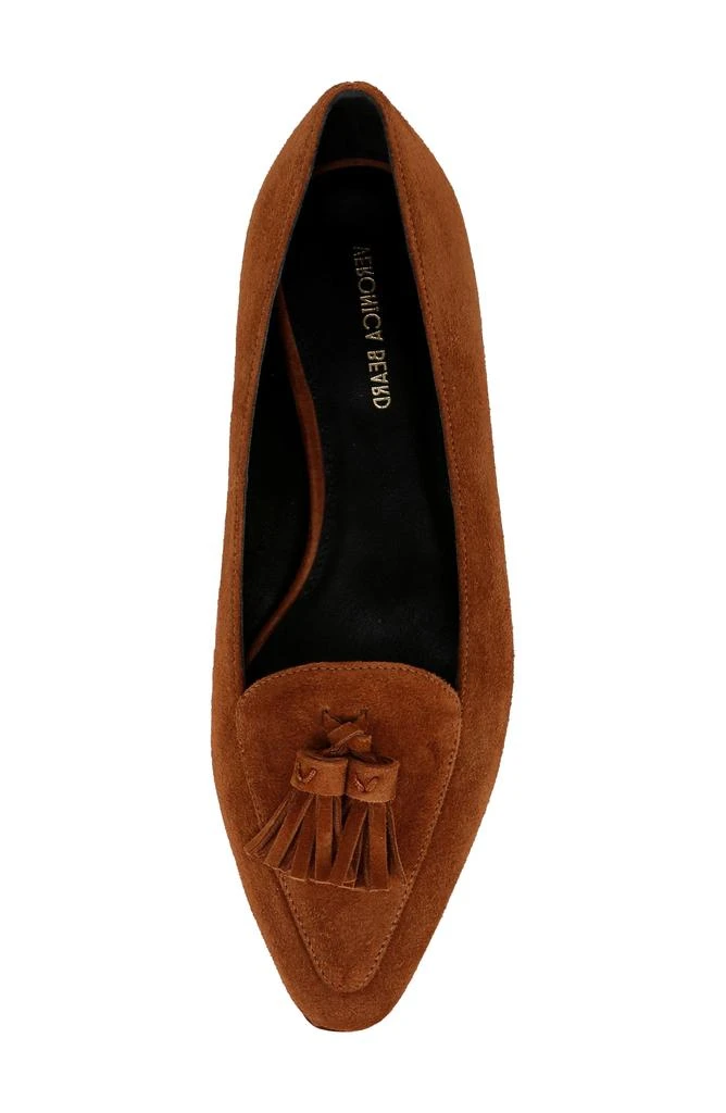 VERONICA BEARD Cleo Tassel Pointed Toe Loafer 5