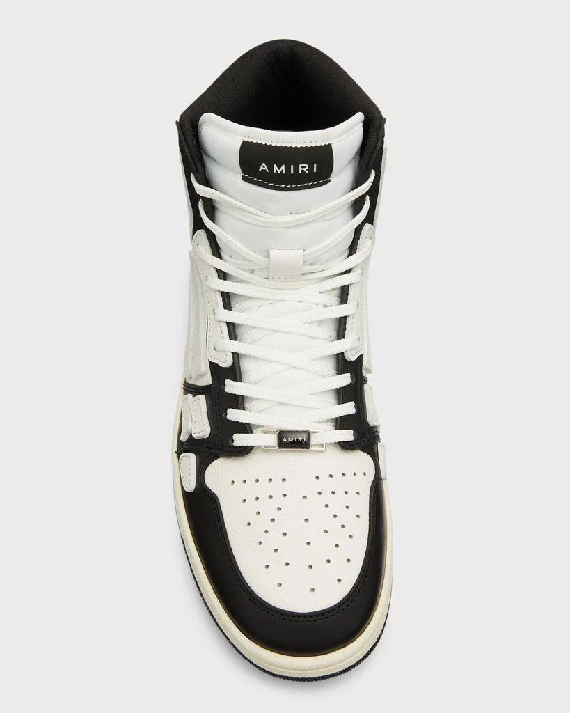 AMIRI Men's Skel-Top Hi Leather Bones High-Top Sneakers 7