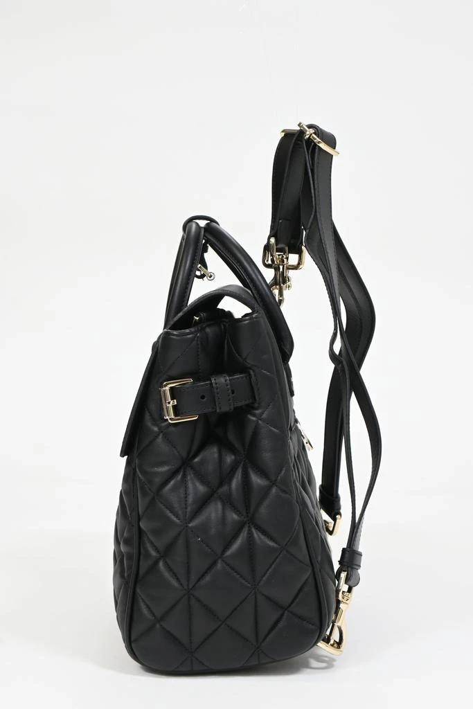 Mulberry Cara Delevigne Quilted Medium Backpack in Black Leather 4