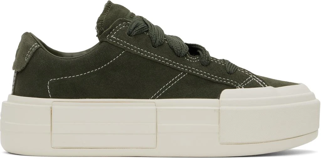 Converse Green Cruise Suede Sneakers 1