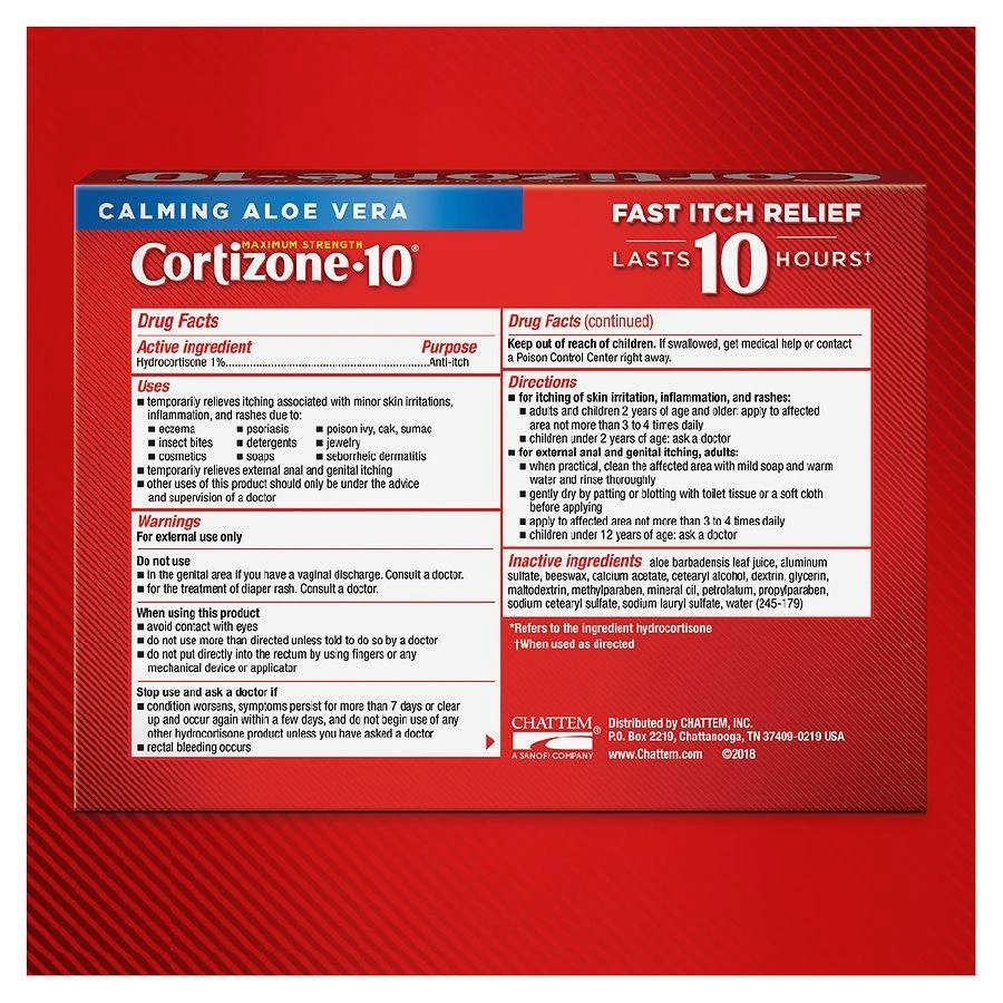 Cortizone 10 Maximum Strength Creme With Aloe 4