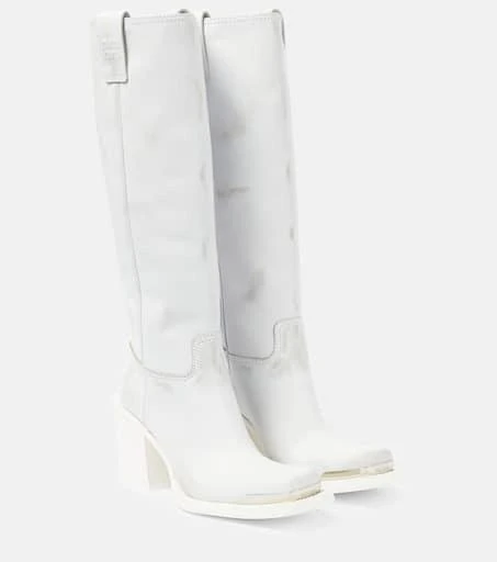 Miu Miu Knee-high leather boots 1