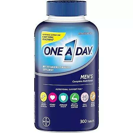 One A Day One A Day Men's Health Formula Multivitamin Tablets 300 ct. 18