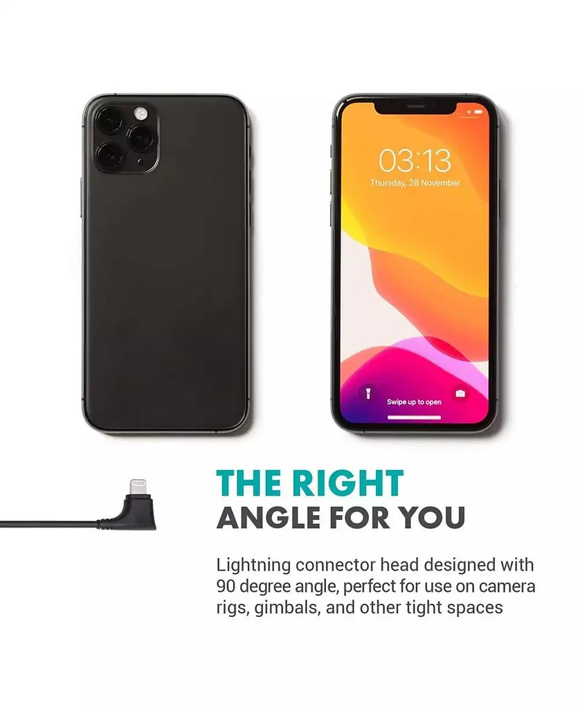 Movo IMA-3 Female 3.5mm TRRS to Lightning Adapter 3