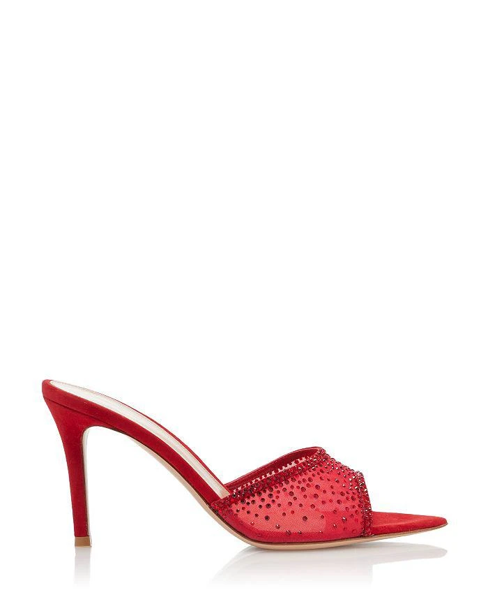 Gianvito Rossi Women's Rania 85 Mules - Exclusive 3