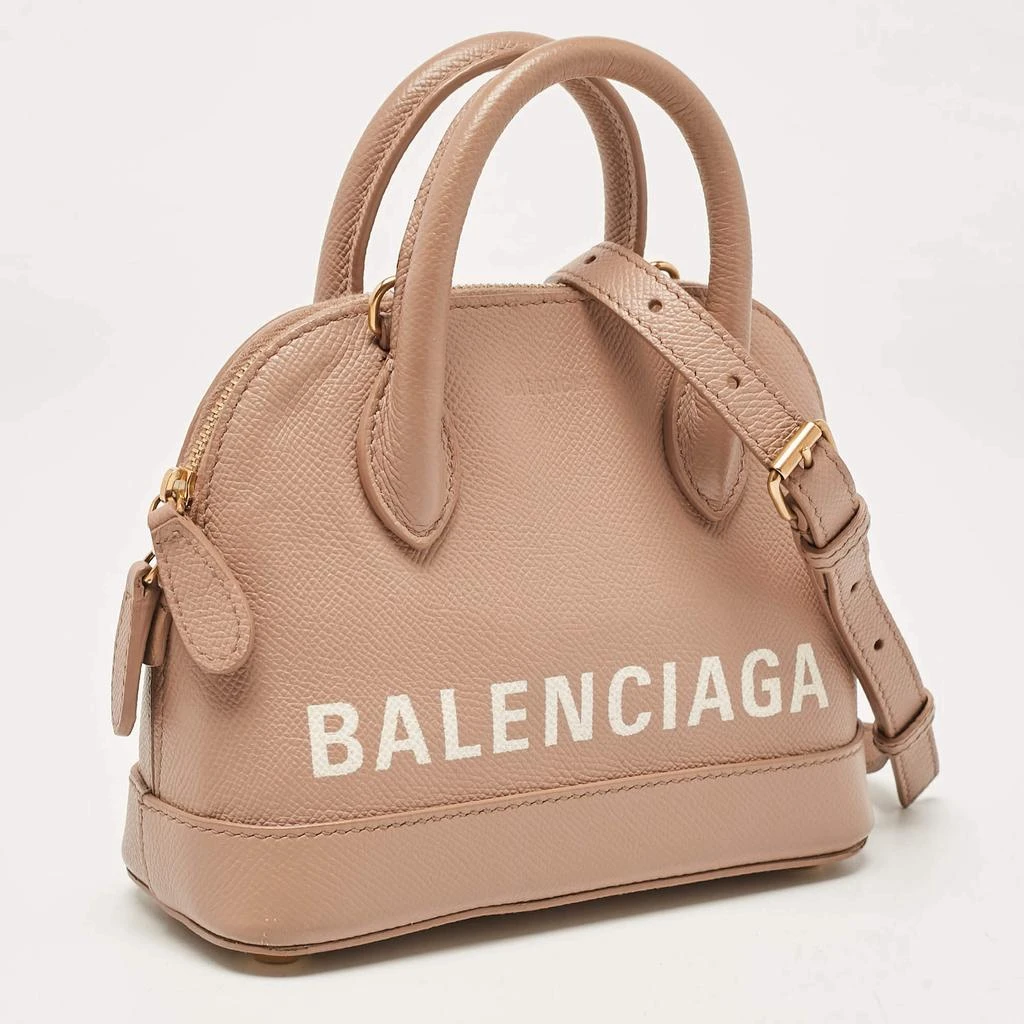 Balenciaga Balenciaga Beige Leather XXS Ville Satchel 3