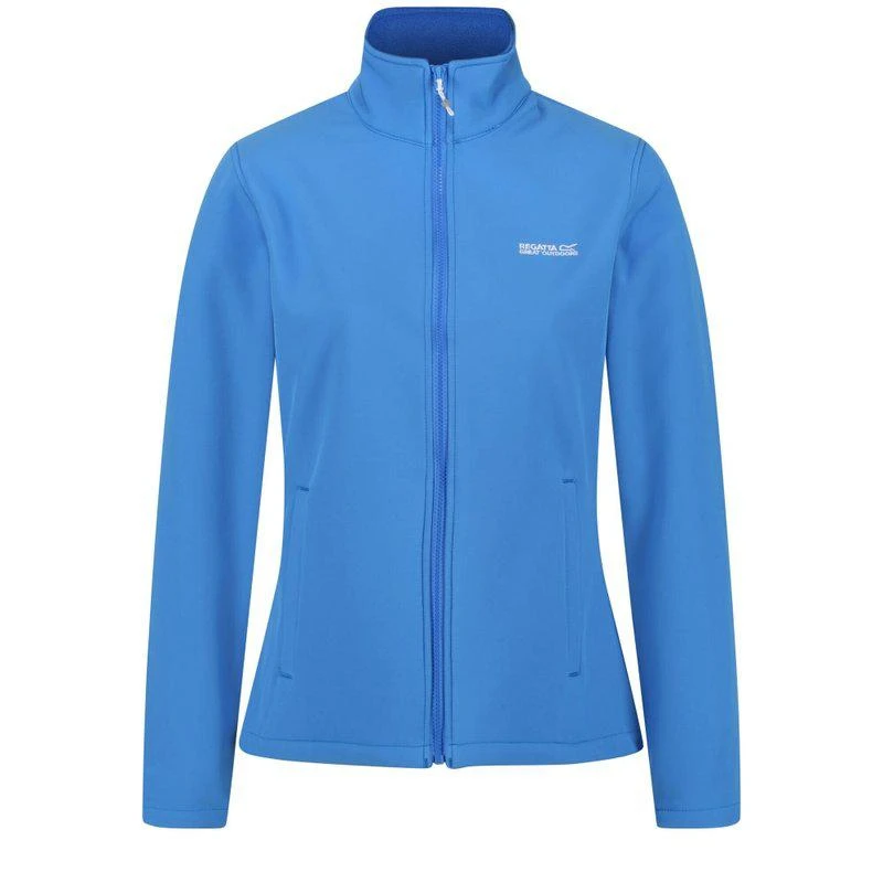 Regatta Womens/Ladies Connie V Softshell Walking Jacket Sonic Blue 1