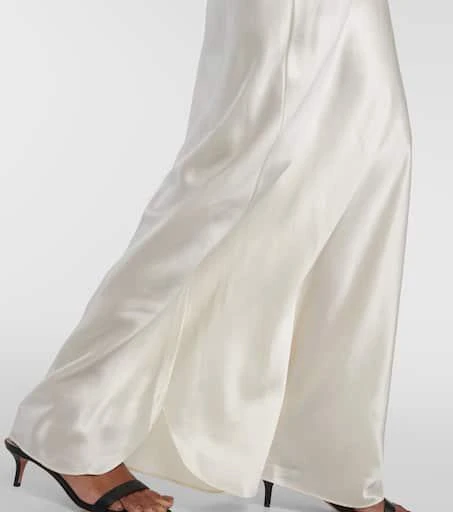 Nili Lotan Cami silk satin maxi dress 5