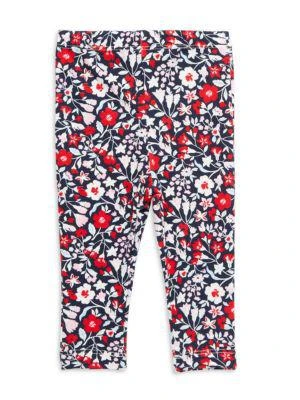 Tommy Hilfiger Little Girl’s 2-Piece Sweatshirt & Floral Leggings Set 3