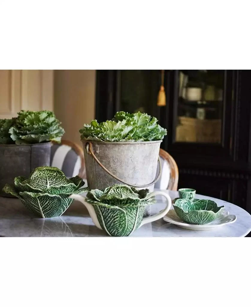 Bordallo Pinheiro Cabbage Cereal Bowls, Set of 4 3