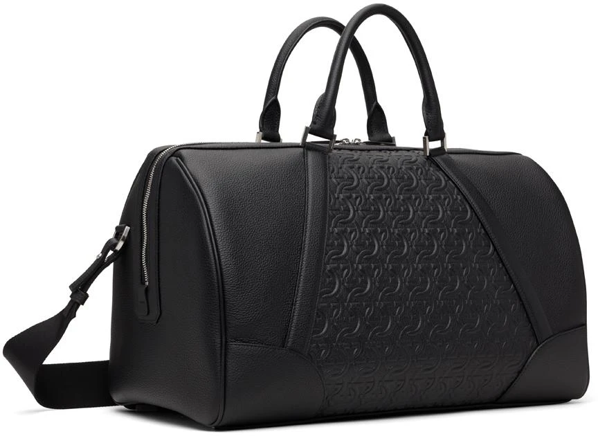 Salvatore Ferragamo Black Gancini Duffle Bag 3