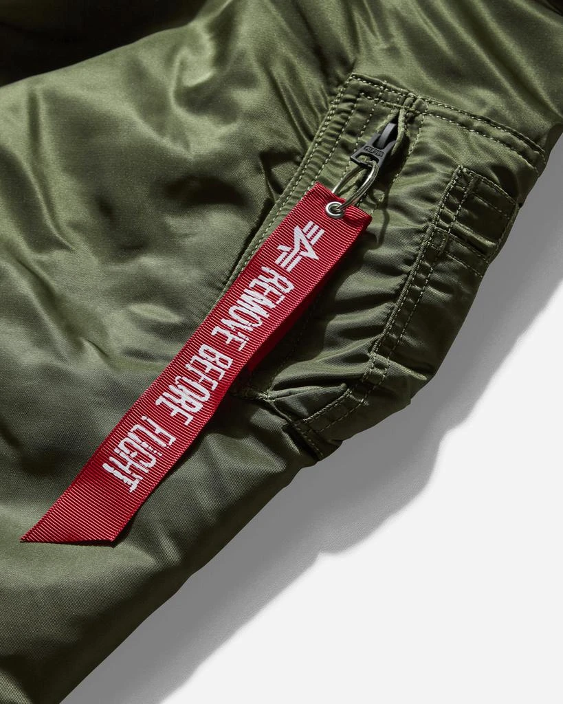 Alpha Industries Men's CWU 45 Jacket Sage Green 4