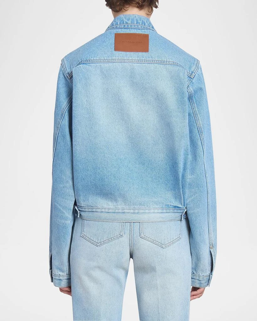 Victoria Beckham Denim Trucker Jacket 5