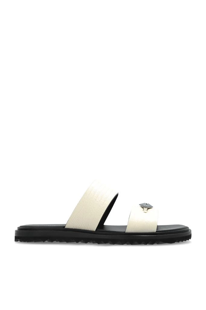 JIMMY CHOO White Star Embellished Unisex Slides New! Jimmy Choo  main image 2