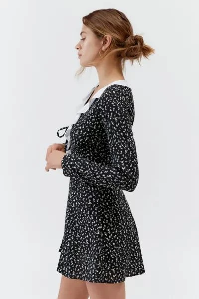 Motel Motel Darira Ruffle Long Sleeve Mini Dress 3