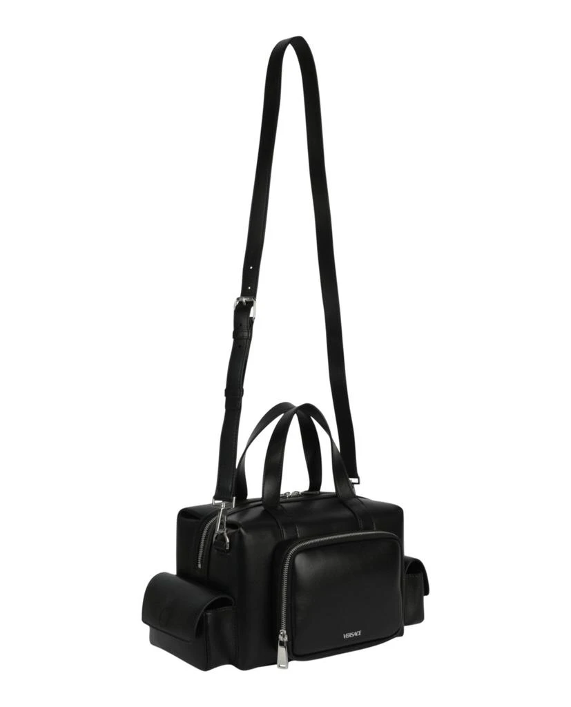 Versace Boston Leather Duffle Bag 4