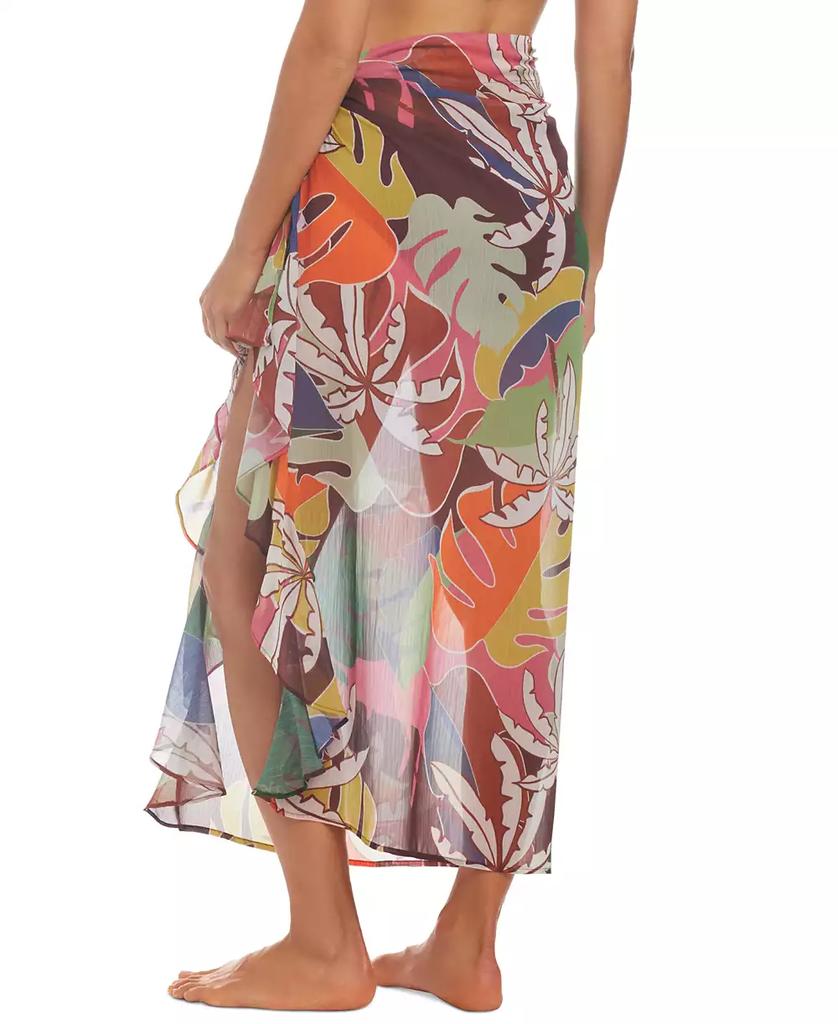 Bleu Rod Beattie Women's Tropical-Print Sarong Cover-Up