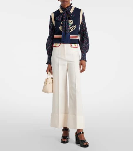 Valentino Fawcette VLogo Signature 100 leather platform sandals 3