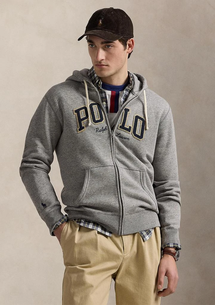Ralph Lauren Logo Fleece Full-Zip Hoodie