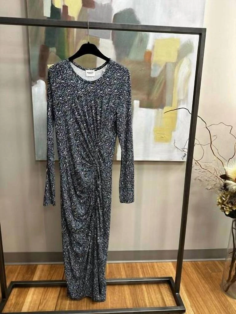 Isabel Marant Jelina Dress In Blue 3