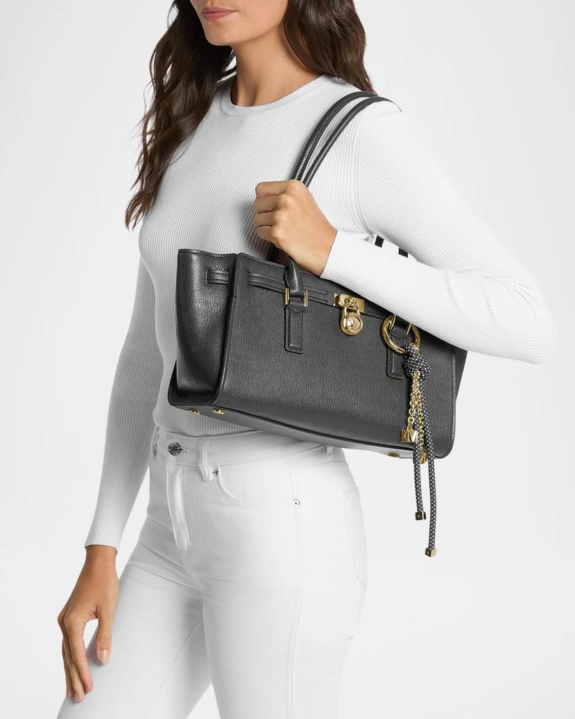 Michael Kors Hamilton Small Grained Leather Tote Bag 2