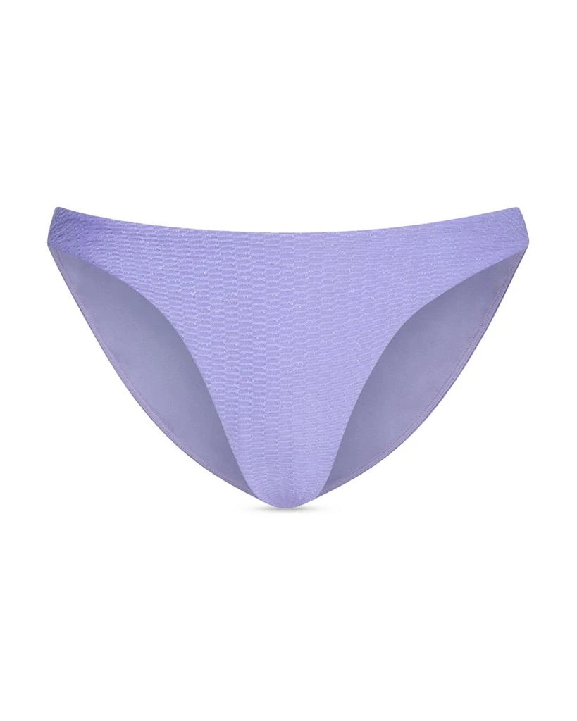 Milly Shimmer Texture Bikini Bottom 4