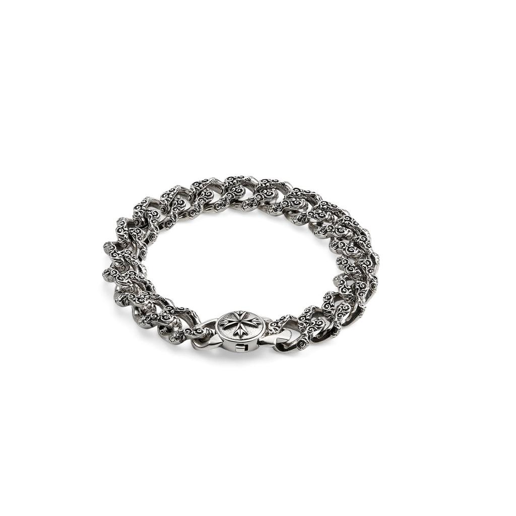 Emanuele Bicocchi Emanuele Bicocchi Flourish Chain Bracelet