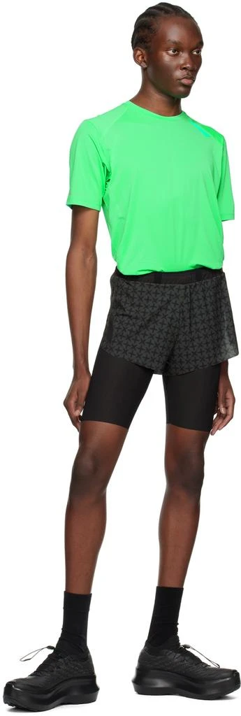 Soar Running Black Marathon Speed Shorts 4