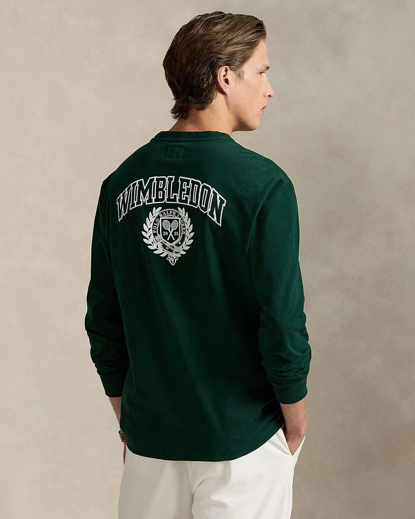 Ralph Lauren Wimbledon Classic Fit Long Sleeve Logo Tee 3