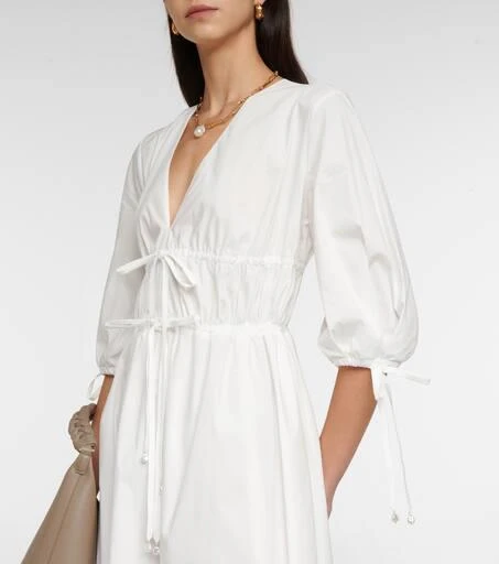 Altuzarra Donrine cotton-blend maxi dress 4