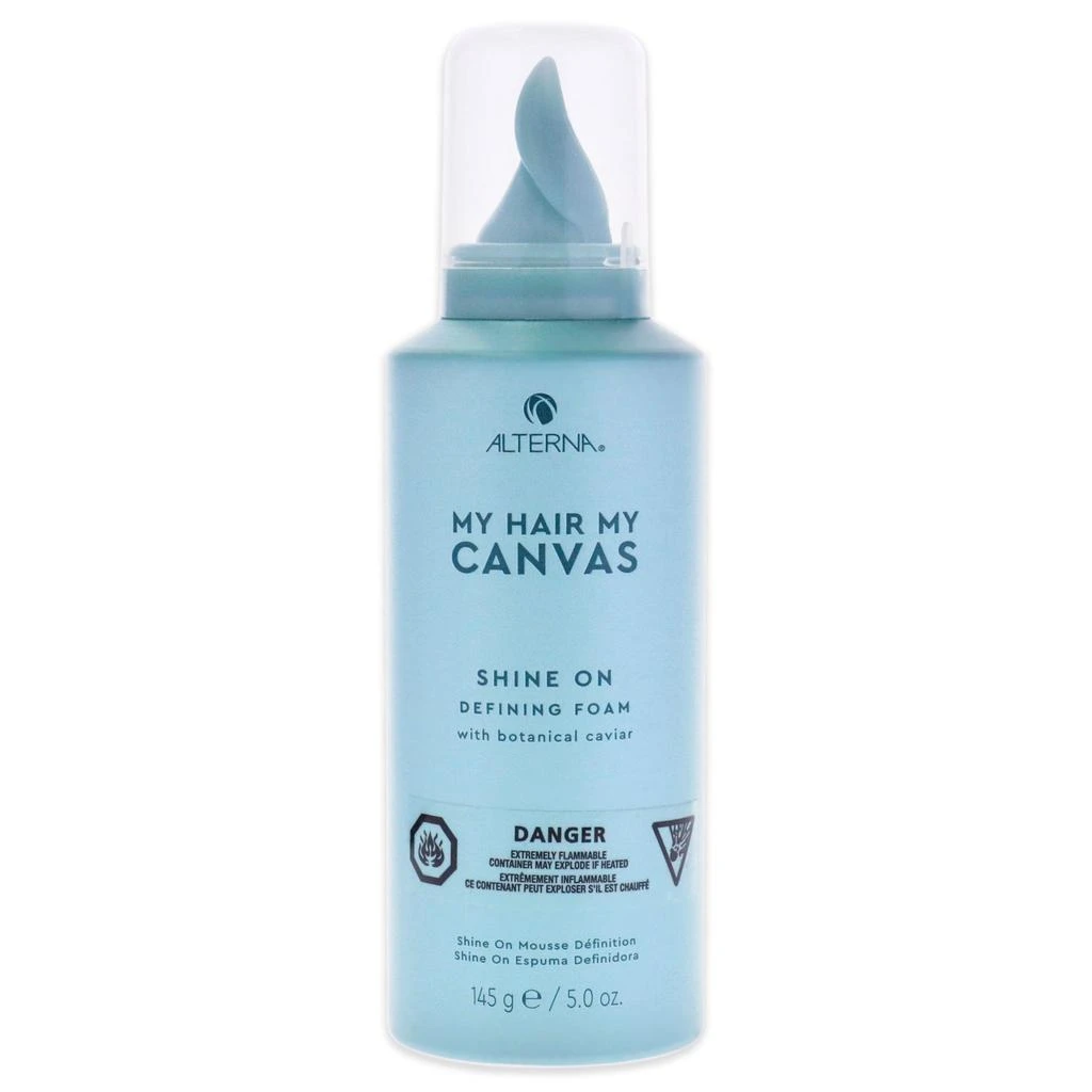 ALTERNA My Hair My Canvas Shine On Defining Foam by  for Unisex - 5 oz Foam 1