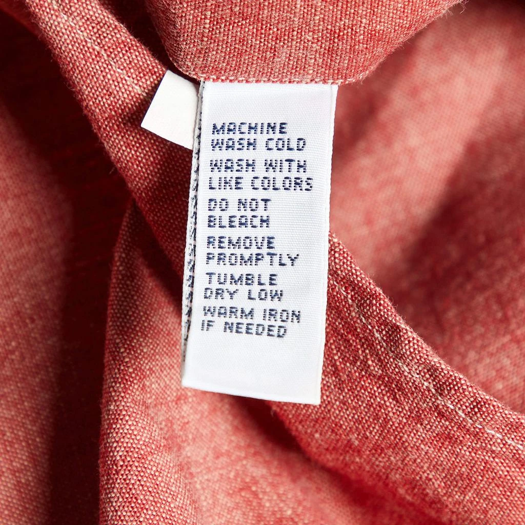 Ralph Lauren Ralph Lauren Coral Red Cotton Custom Fit Button Down Shirt M 6