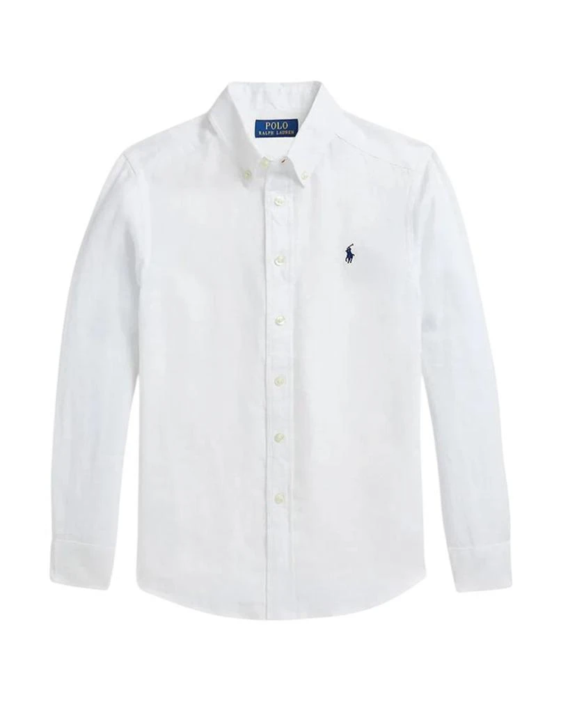 Ralph Lauren Polo Ralph Lauren Kids Logo-Embroidered Button-Up Shirt 1