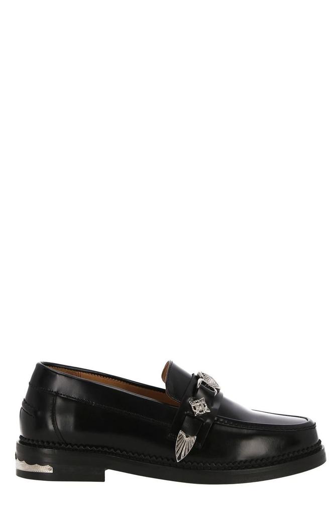 Toga Pulla Toga Pulla Stud Embellished Round Toe Loafers