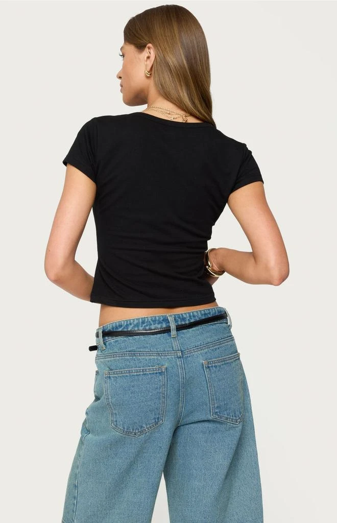 Edikted Katerina Henley T-Shirt 3