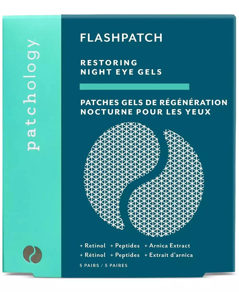 Patchology FlashPatch Restoring Night Eye Gels, 5pk 1