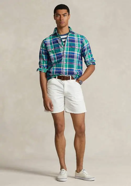 Ralph Lauren Classic Fit Plaid Oxford Workshirt 4