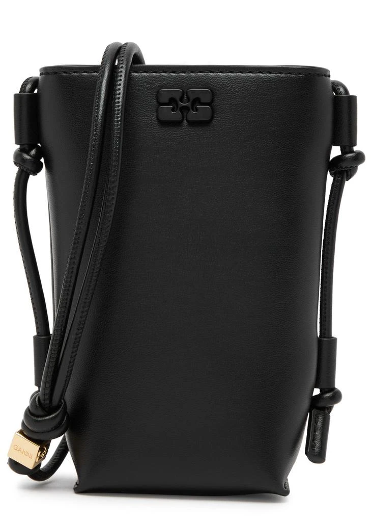 Ganni Bou leather cross-body bag 1