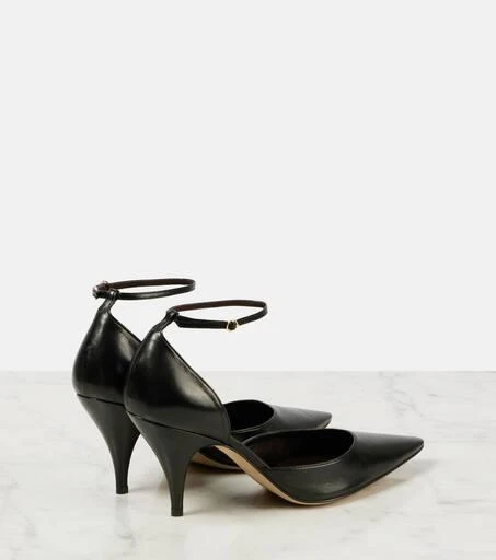 The Row Uxor leather pumps 2
