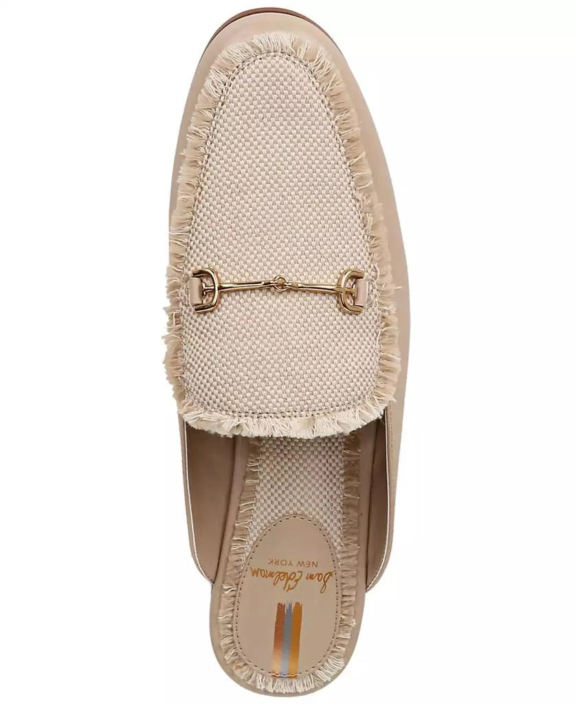 Sam Edelman Women's Linnie Frayed Tailored Flat Mules 4