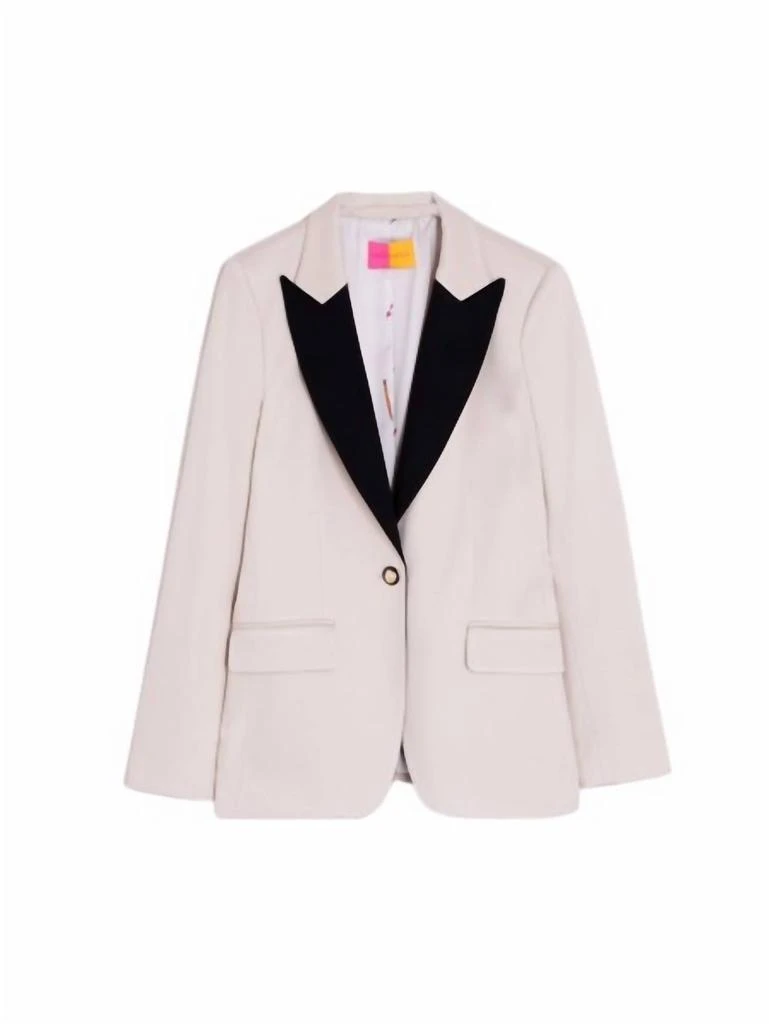 VILAGALLO Vilagallo - HEATHER RAW ELASTIC STRUCTURE JACKET 4