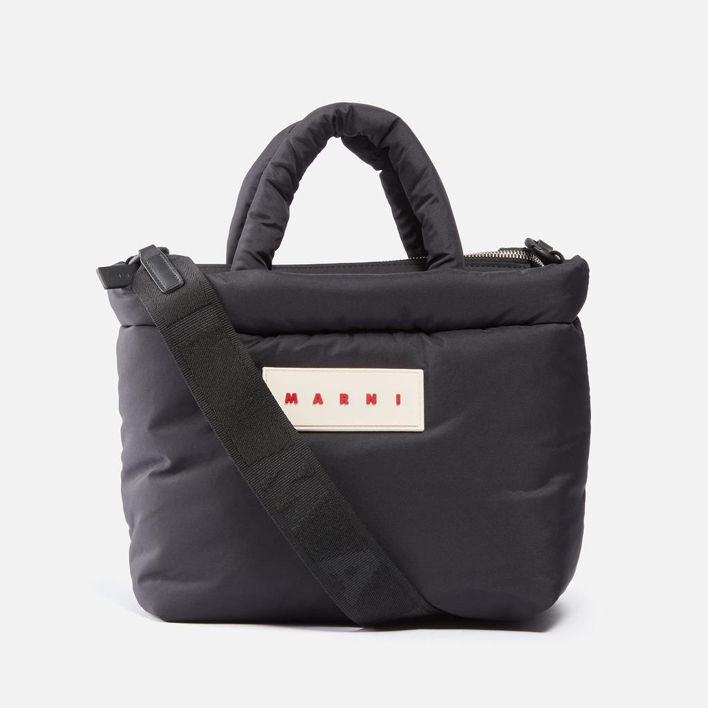 トートバッグ Puffy Shopper Bag - Marni - Synthetic - Black Black Puff E/W tote bag | Marni