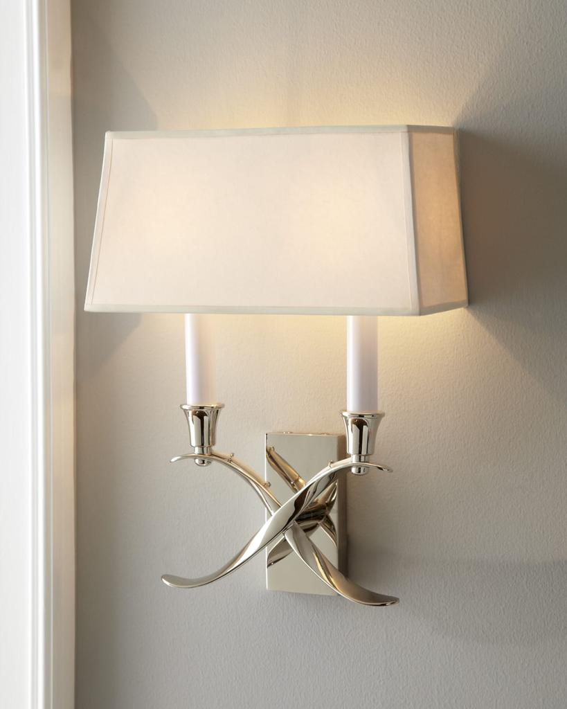 Chapman & Myers Small Cross Bouillotte Sconc  By Chapman & Myers