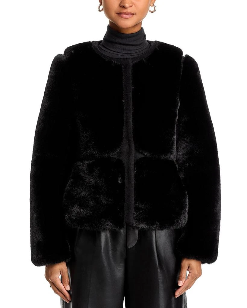 Adrienne Landau Simone Faux Fur Jacket 7