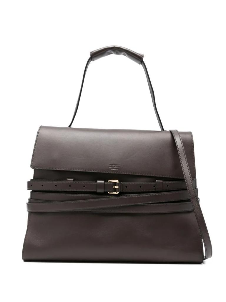 【関税＆送料込み】Moschino Moschino Tie Me Small Leather H Moschino Tie Me bag Small | Moschino