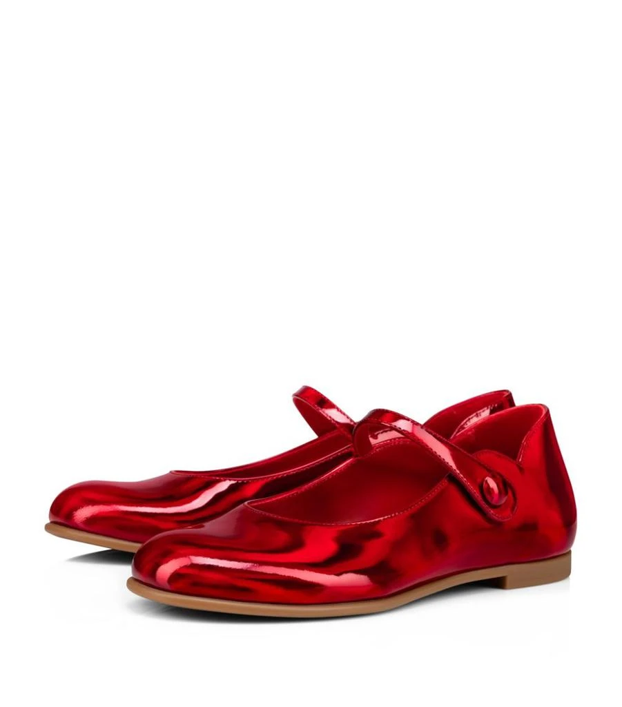 Christian Louboutin Melodie Chick Leather Ballet Flats 2