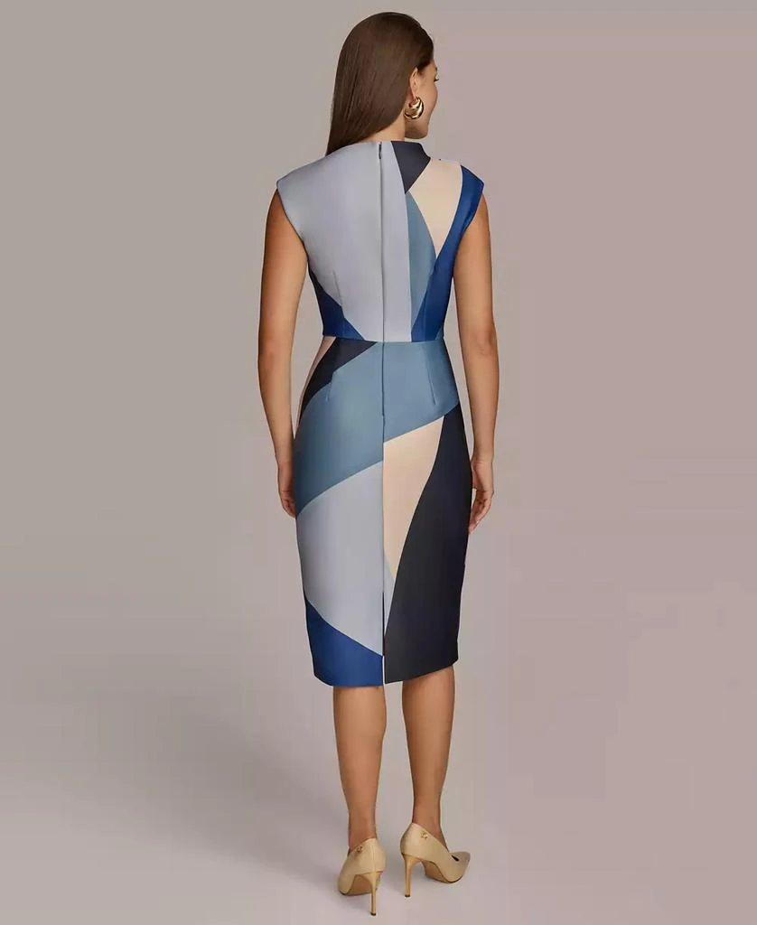 Donna Karan Donna Karan Women's Colorblocked Sheath Dress 5