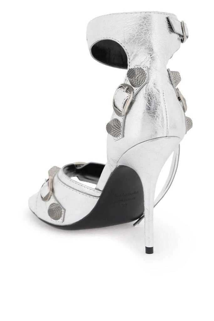 Balenciaga arena leather 'cagole' sandals 3