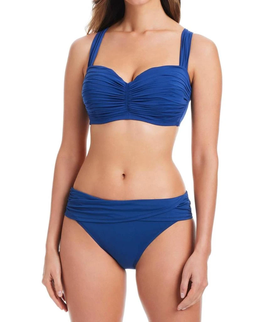 Bleu Rod Beattie Bleu Rod Beattie - Shirred Underwire Bikini Top 1