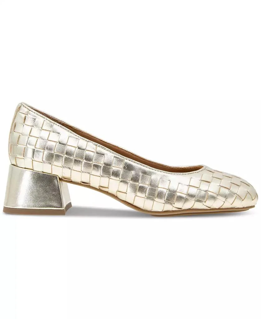Gentle Souls Women's Lancinen Woven Block-Heel Pumps 2